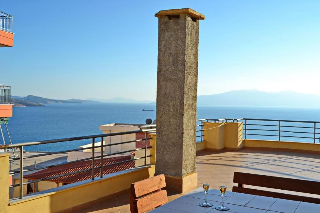 Apartment Elena-1 Sarandë Esterno foto
